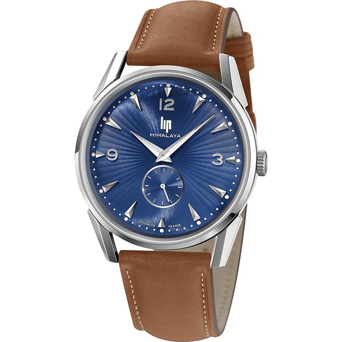 LIP Men's Himalaya Brown Leather Watch 671543