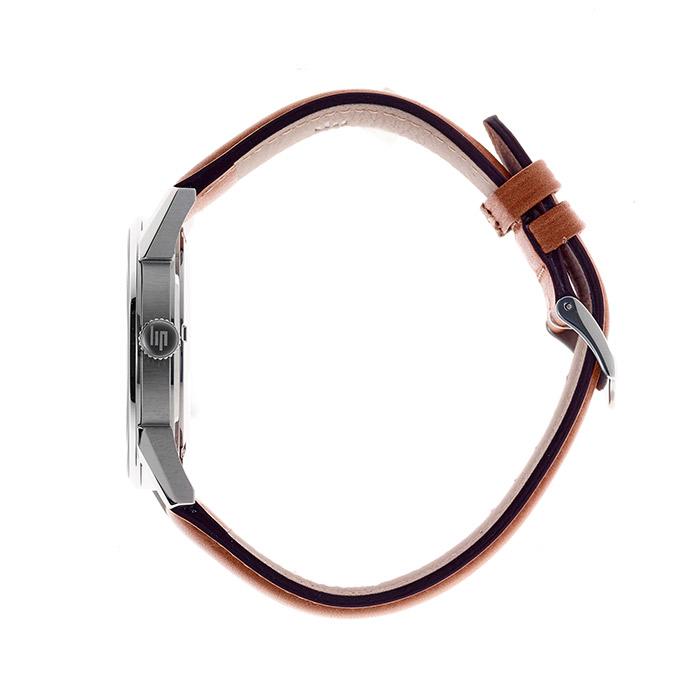 LIP Men's Himalaya Brown Leather Watch 671548 