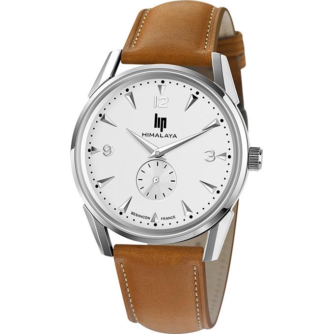 LIP Men's Himalaya Brown Leather Watch 671548 