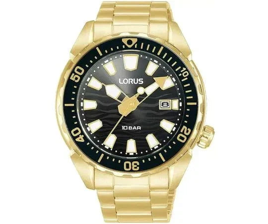 LORUS Men's Sport Watch in Gold Steel RH950RX9