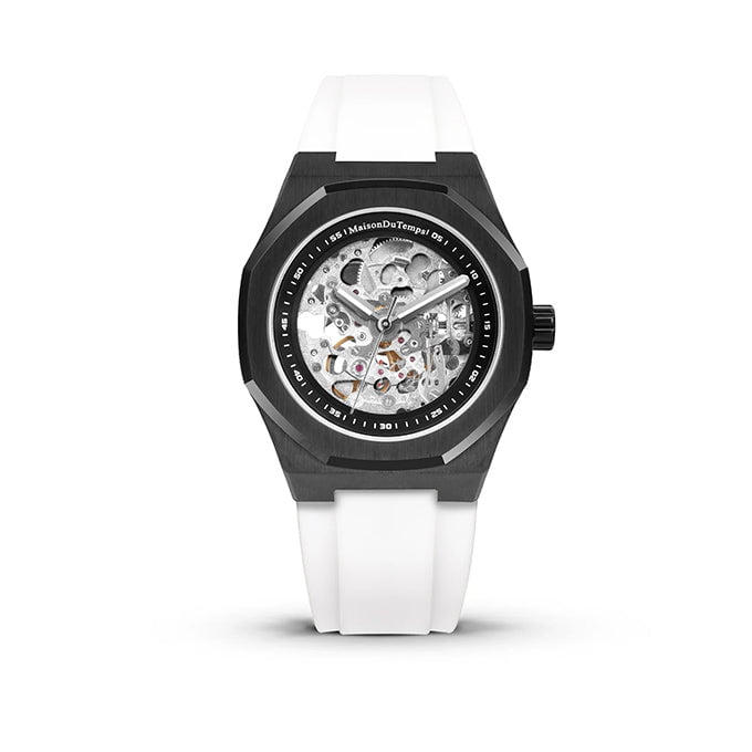 MAISON DU TEMPS Men's Watch MTBeta Skeleton Black Automatic 120-SBC
