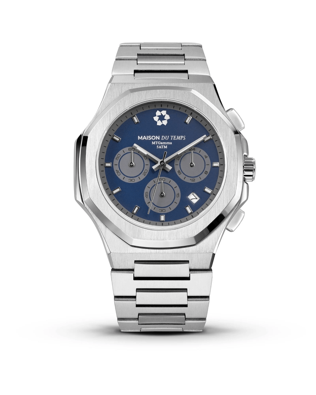 MAISON DU TEMPS Men's MTGamma Chronograph Steel Watch 411-A