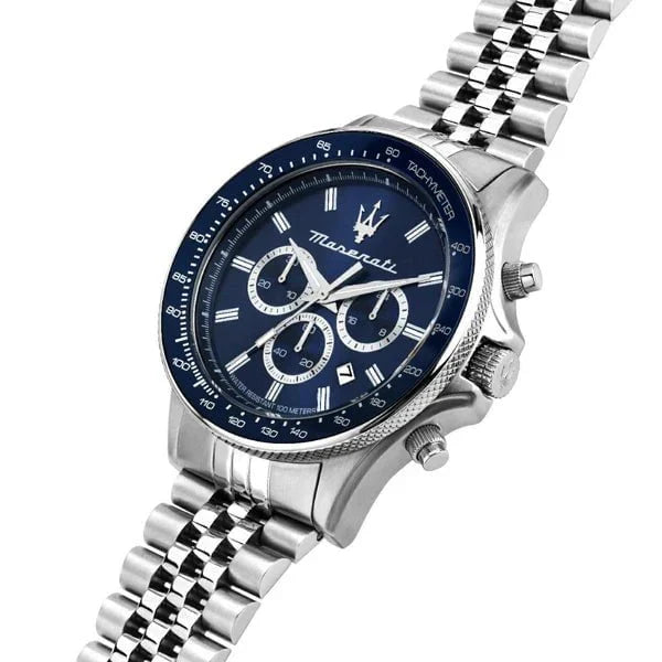 MASERATI Men's Sorpasso Chronograph Steel Watch R8873640025