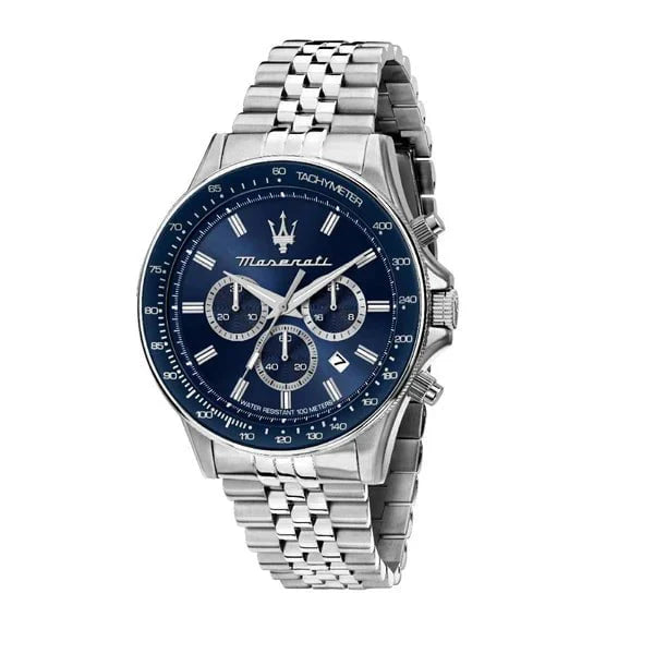 MASERATI Men's Sorpasso Chronograph Steel Watch R8873640025