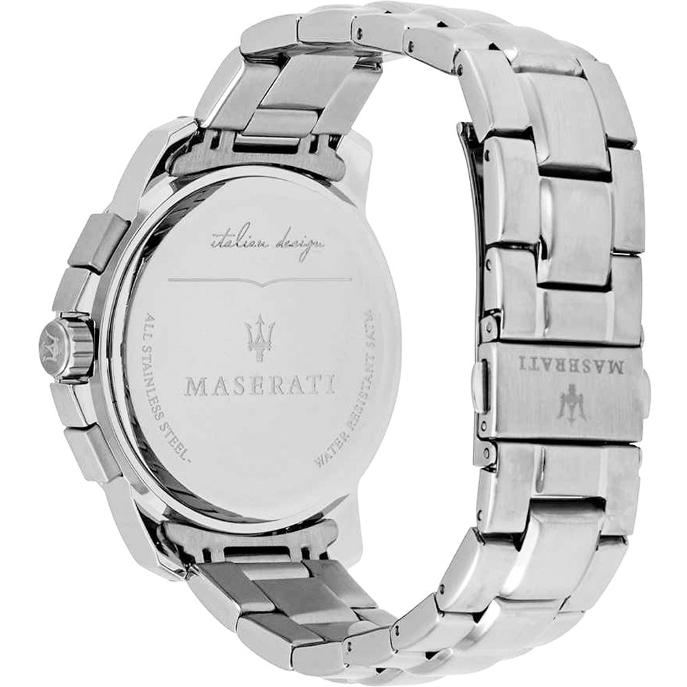 MASERATI Men's Successo Chronograph Steel Watch R8873621002