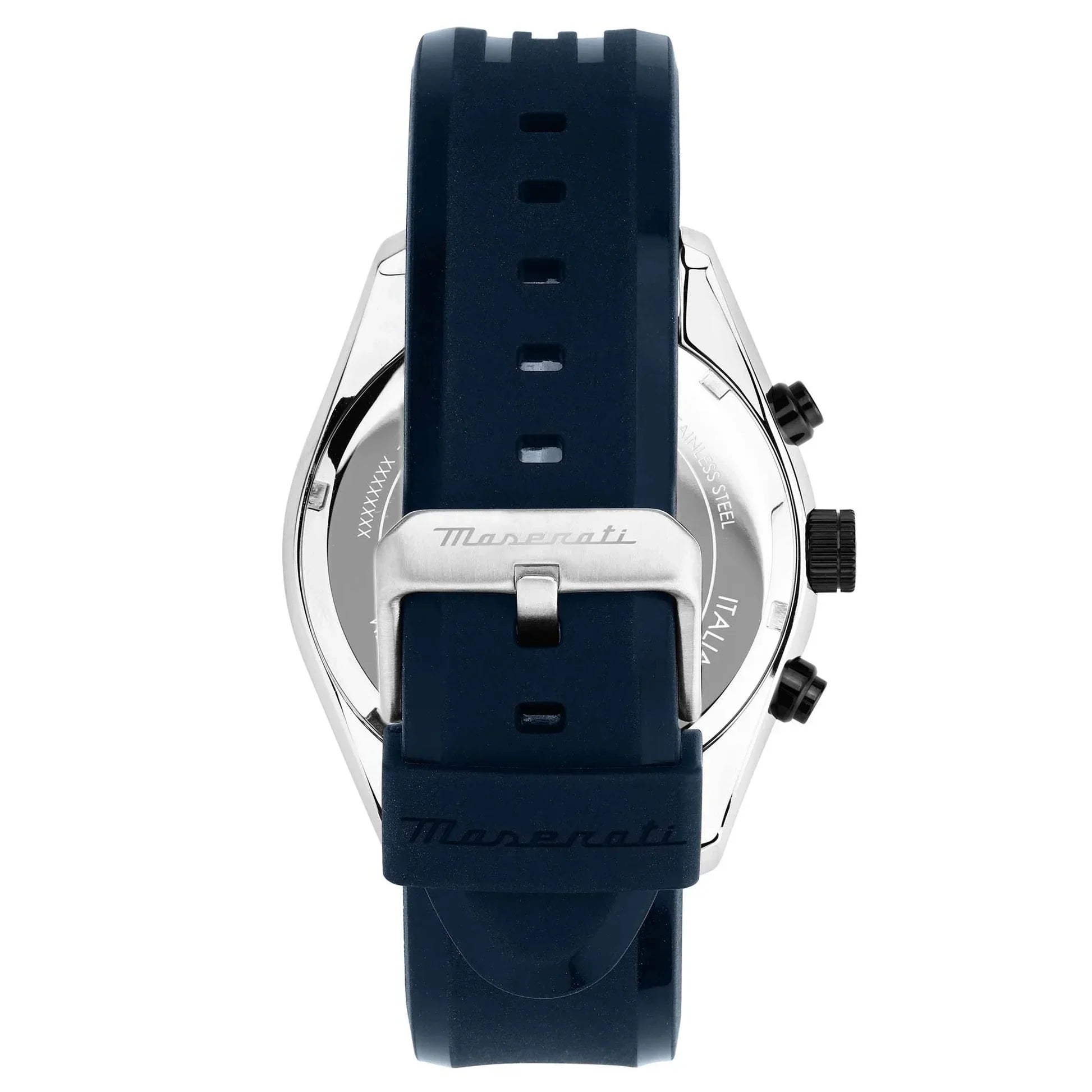 Montre MASERATI Homme Traguardo en Silicone Bleu R8871612046