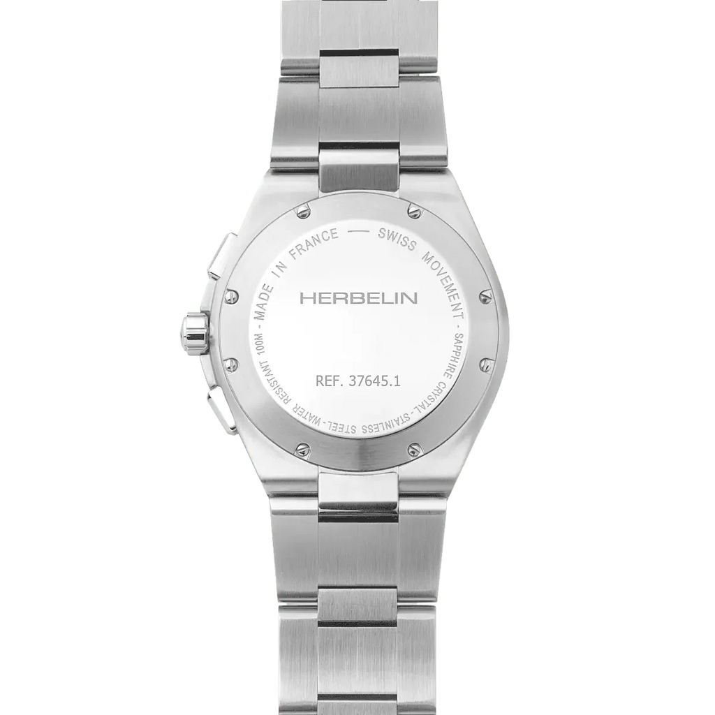 HERBELIN Men's Cap Camarat Steel Watch 37645B15
