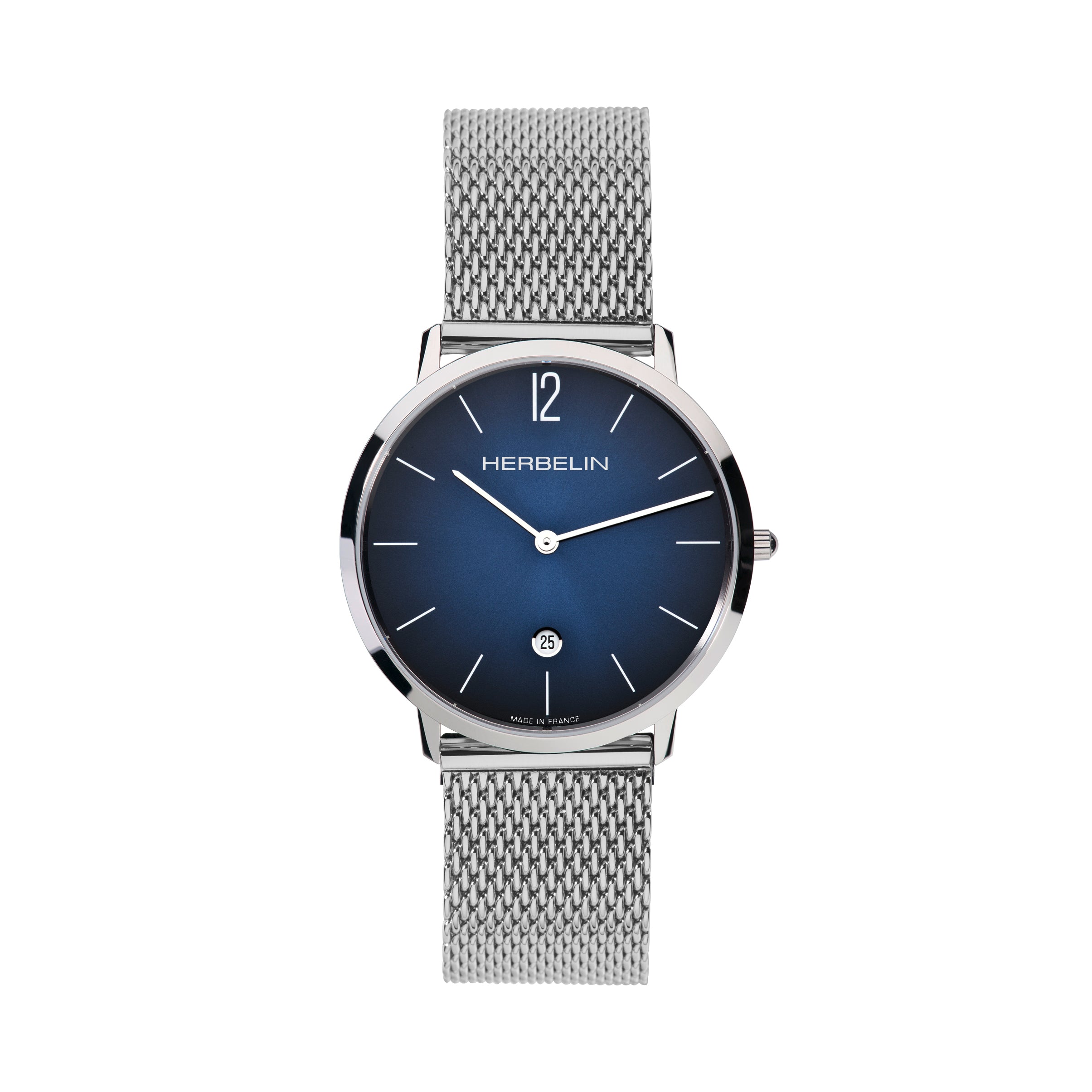 HERBELIN Men's City Watch in Milanese Steel 19515AP15B