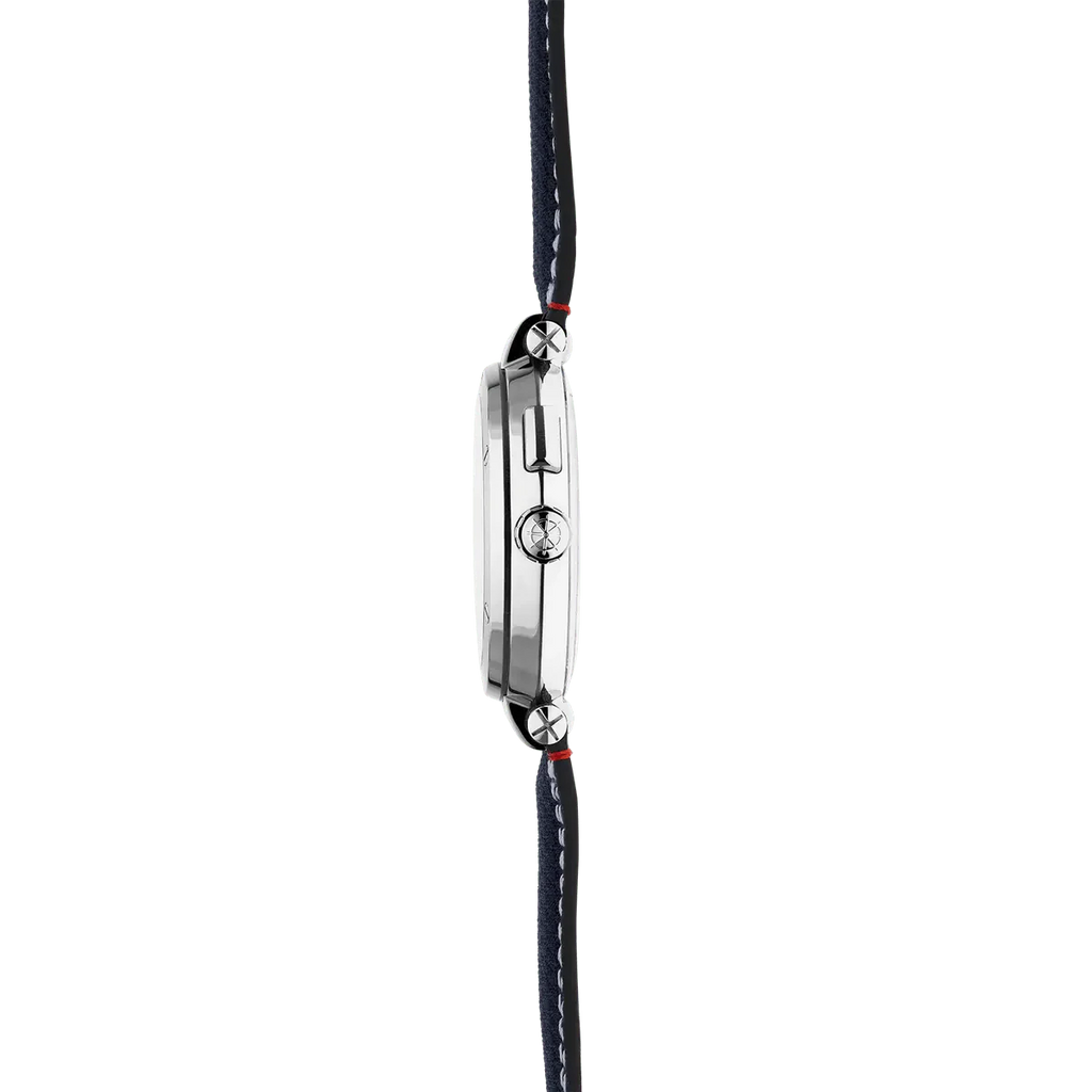 HERBELIN Men's Newport 35th Anniversary Mareographe Watch 24688A15