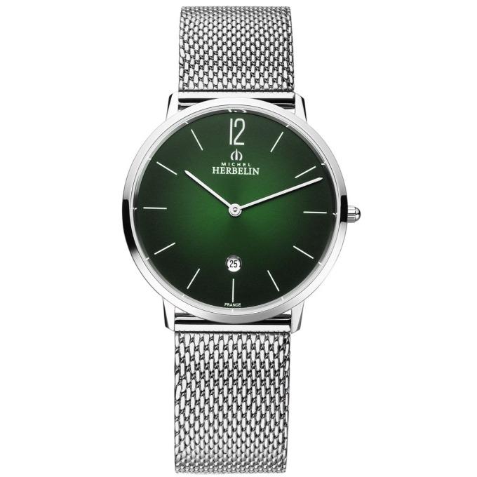 HERBELIN Men's City Watch in Milanese Steel 19515AP16B