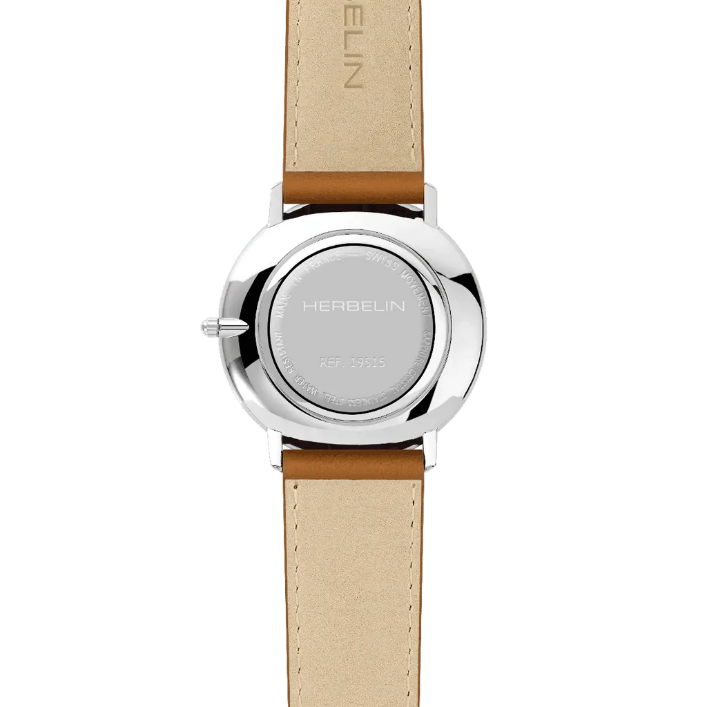 HERBELIN Men's City Leather Watch 19515AP15GD