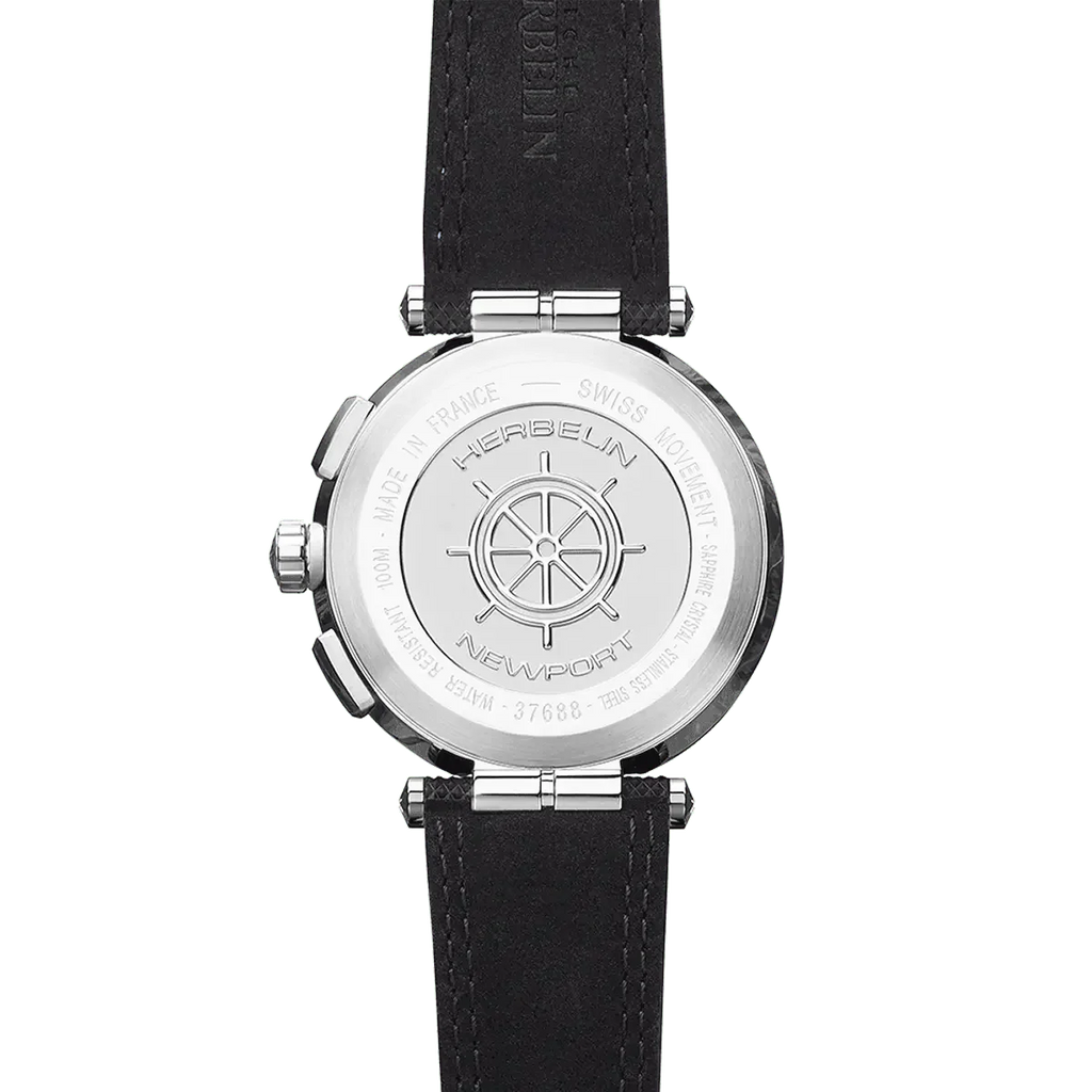HERBELIN Men's Newport Chronograph Watch 37688AG65