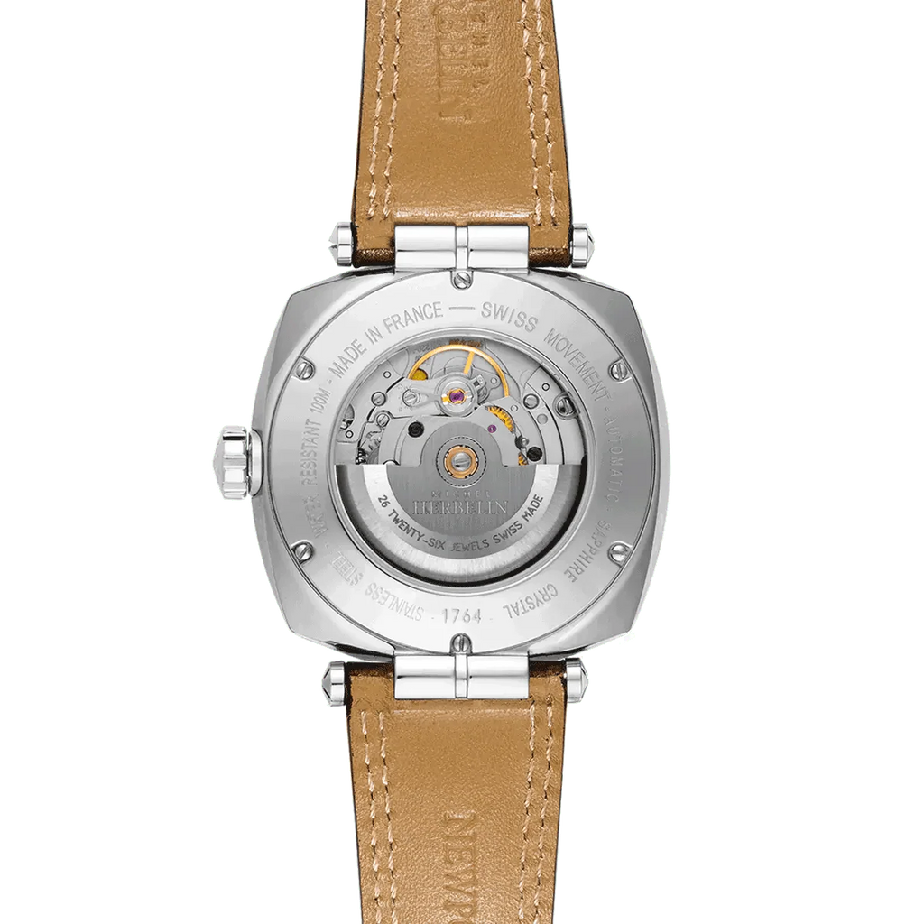 HERBELIN Men's Newport Heritage Automatic 1764T11BR Watch