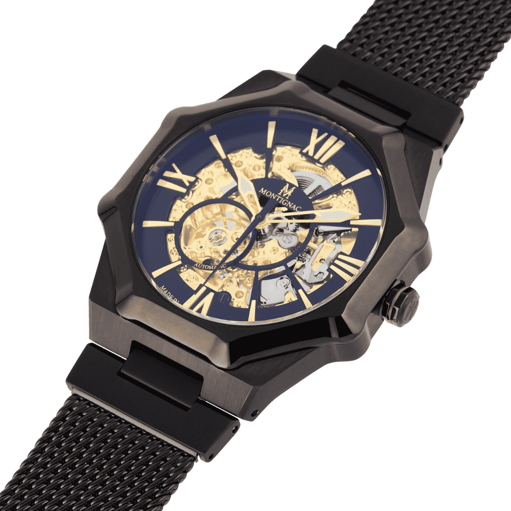 Montre MONTIGNAC Homme Automatique en Acier MOW808