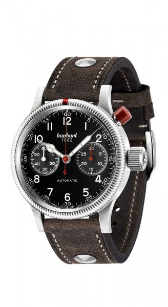Hanhart 1882 Watch - Pioneer Mk I Black