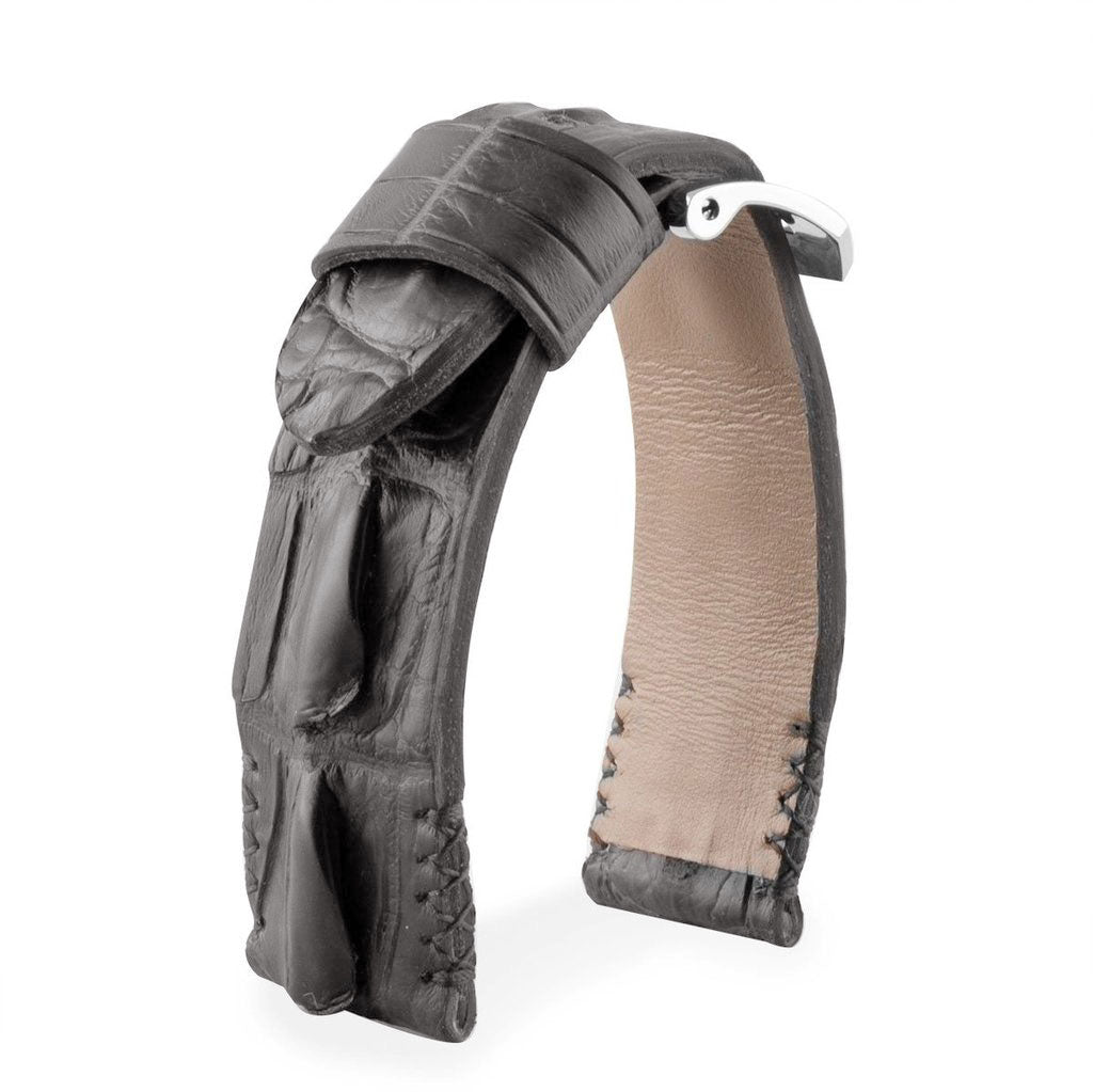 U-Boat - Bracelet-montre cuir - Alligator corné (noir, gris, marron, bleu, vert...)