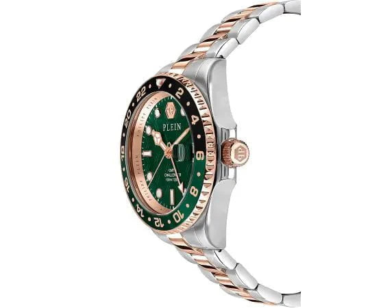 Montre PHILIPP PLEIN Homme Gmt-I Challenger en Acier PWYBA0623