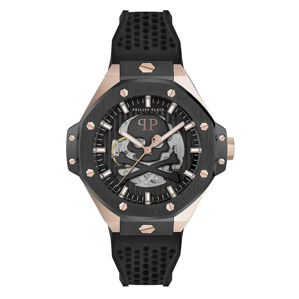 Montre PHILIPP PLEIN Homme $keleton Royal en Silicone Noir PWPFA0224