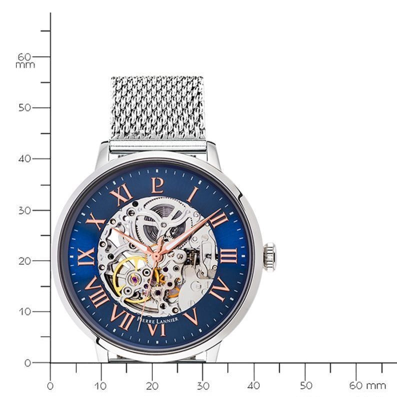 PIERRE LANNIER Men's Automatic Watch with Interchangeable Straps 391C168