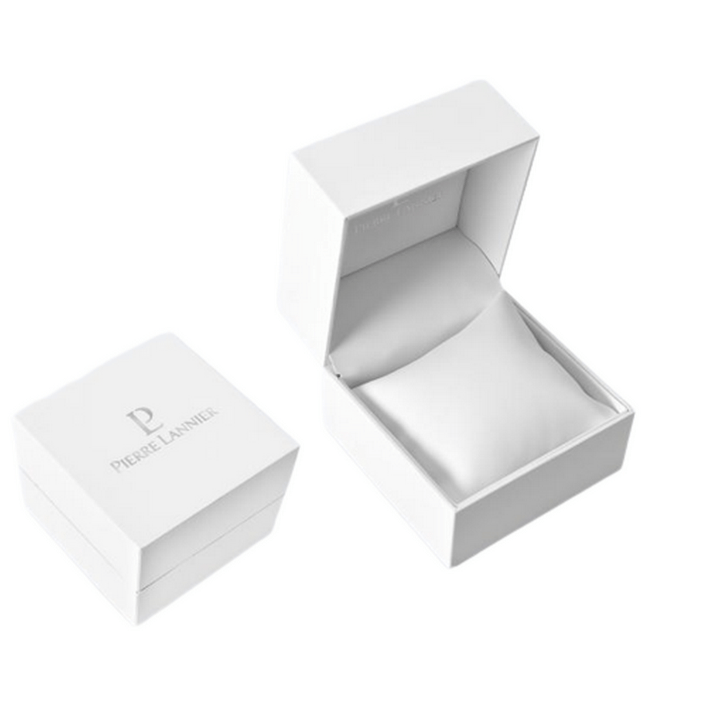 PIERRE LANNIER Men's Automatic Brown Leather Watch 323D174