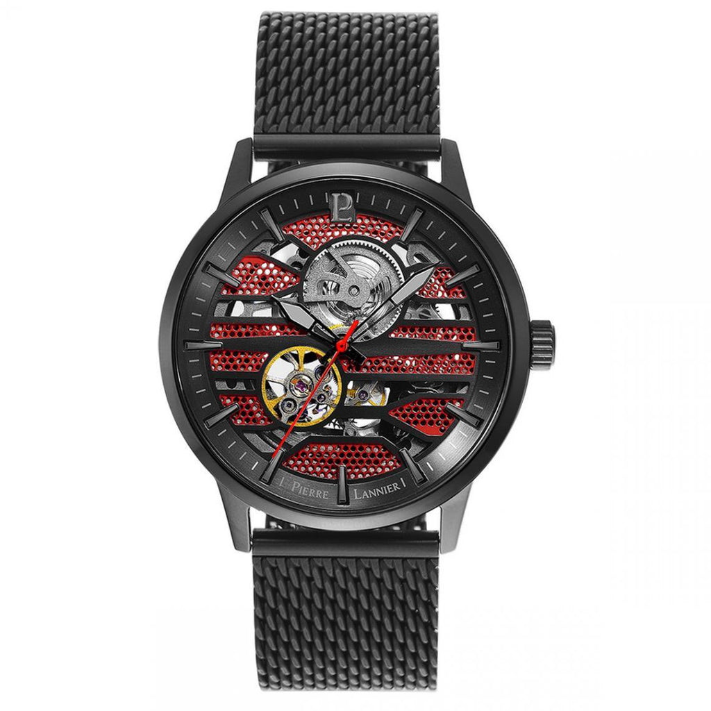 Montre PIERRE LANNIER Homme Automatique Impact en Acier 332C439