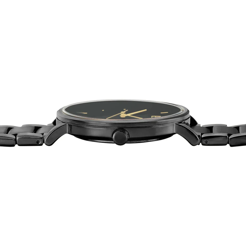 Montre PIERRE LANNIER Homme Essential en Acier Noir 252G439