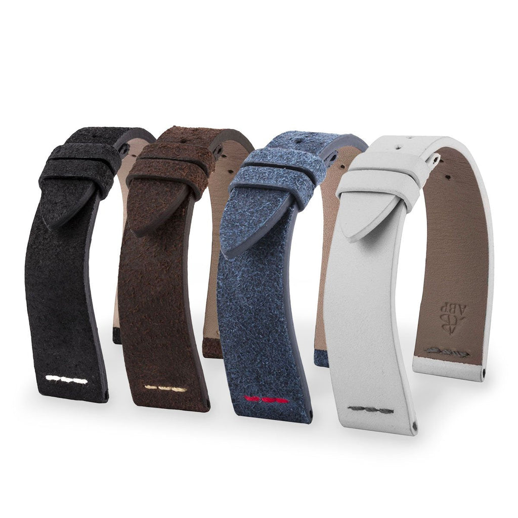 Rolex Daytona - Leather watch strap - Calf (black, white, brown, blue)