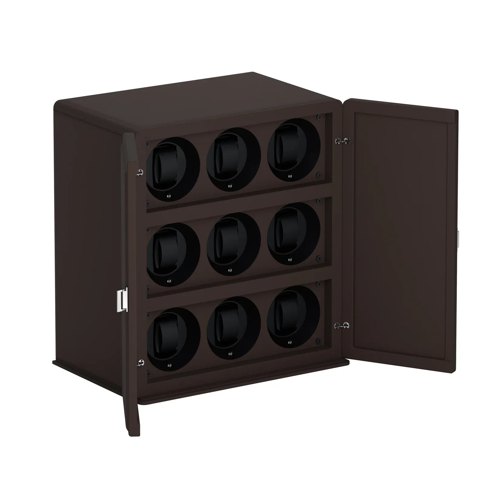 Scatola del Tempo - Watchwinder cuir Rotore pour 9 montres