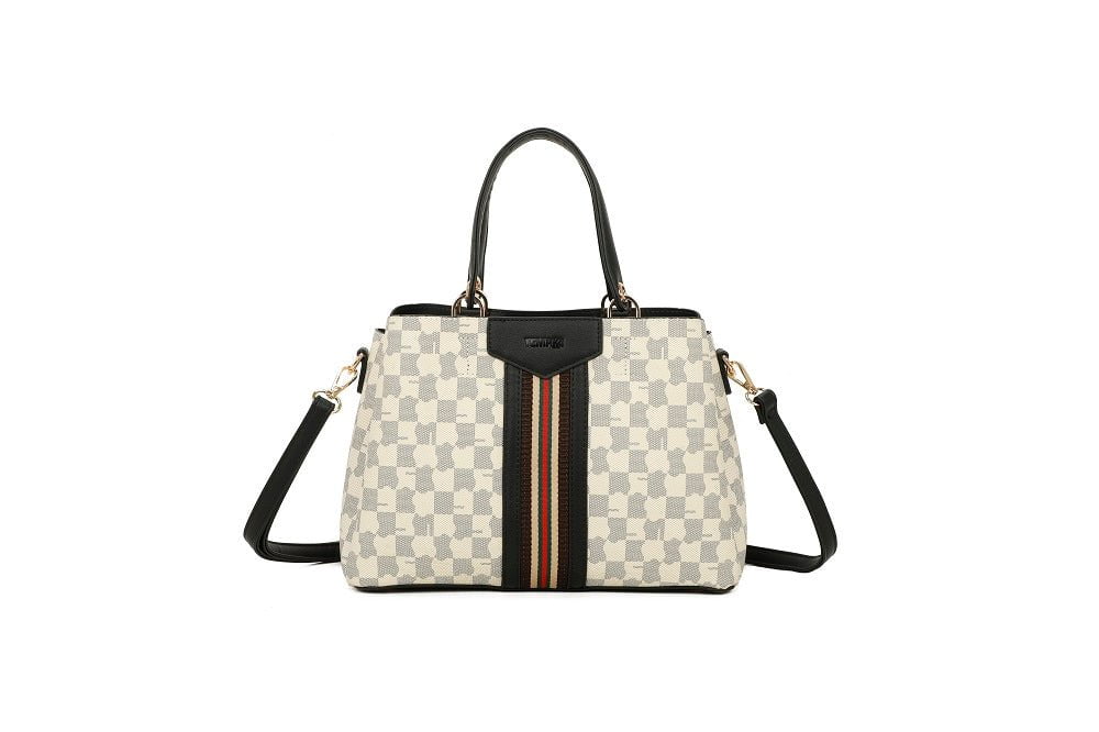TEMPKA TDQ-8530-9BEIGE/BLACK Handbag