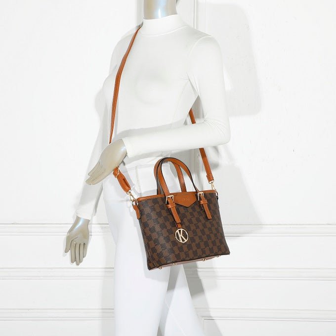 TEMPKA Handbag TM-9426-4BROWN