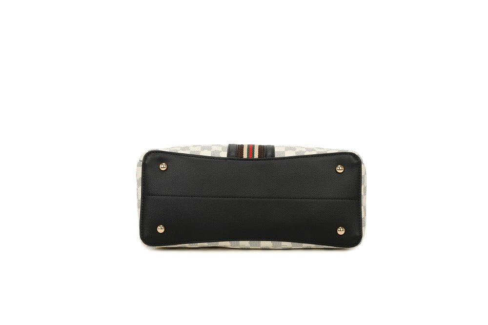 TEMPKA TDQ-8530-9BEIGE/BLACK Handbag