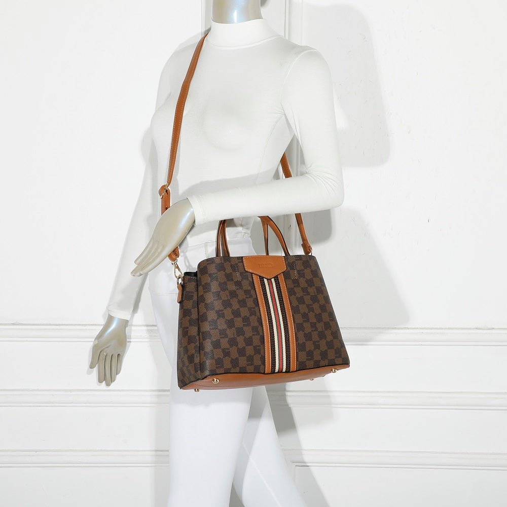 TEMPKA TDQ-8530-9BROWN Handbag