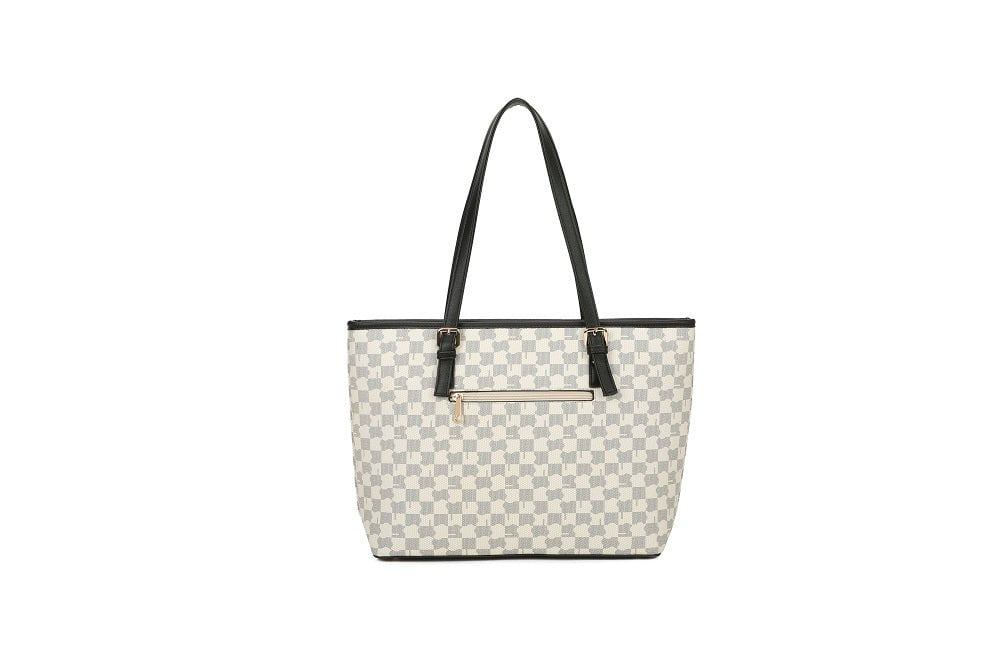 TEMPKA TG-9227-15BEIGE/BLACK Handbag