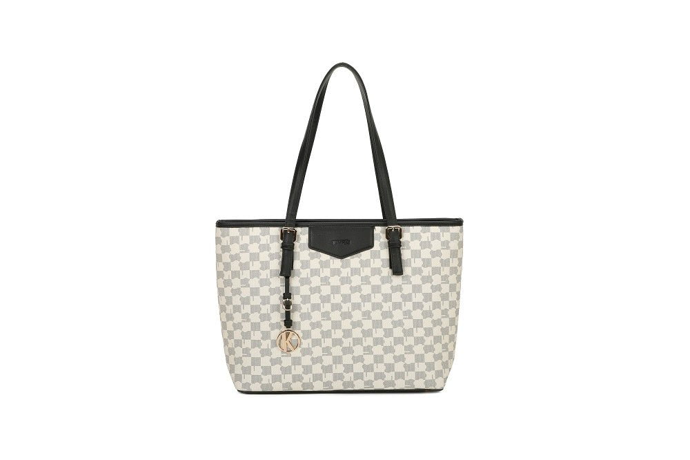 TEMPKA TG-9227-15BEIGE/BLACK Handbag