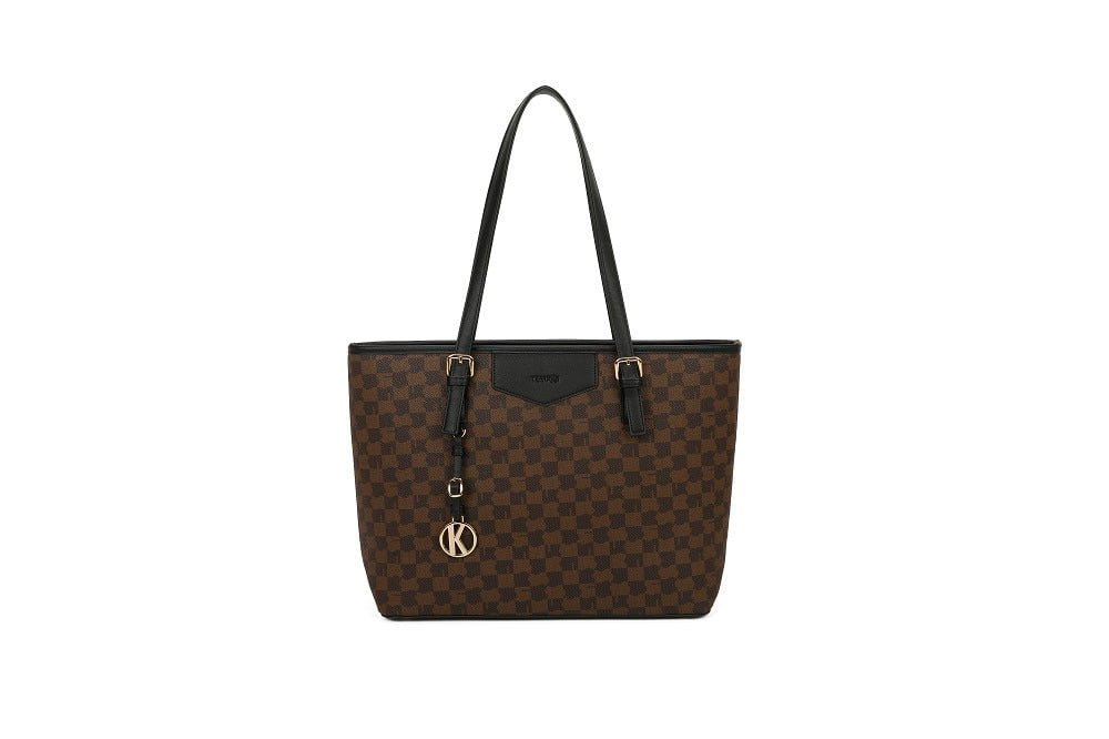 TEMPKA TG-9227-15BROWN/BLACK Handbag