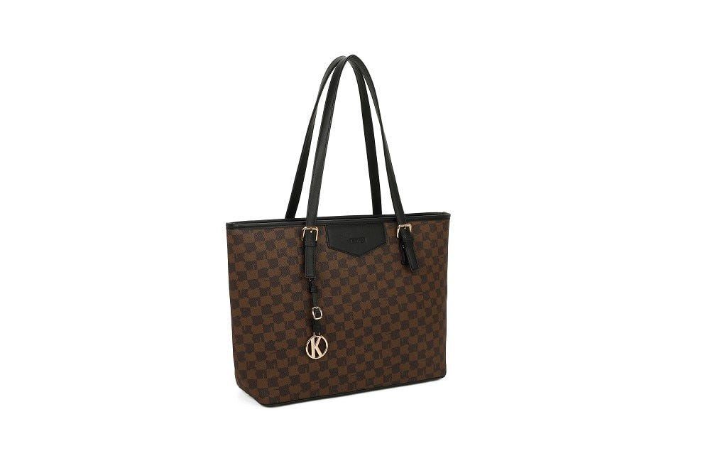 TEMPKA TG-9227-15BROWN/BLACK Handbag