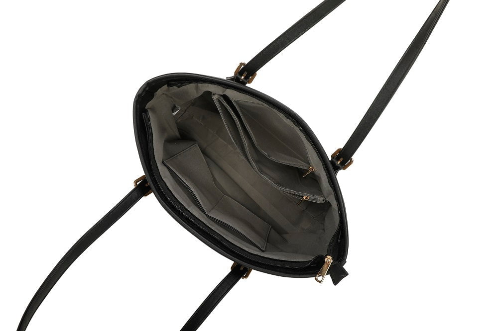 TEMPKA TG-9227-15BROWN/BLACK Handbag
