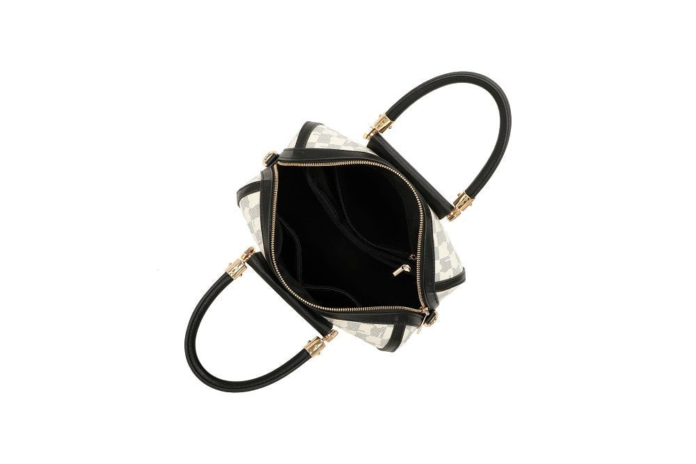 TEMPKA Handbag TM-9364-15BEIGE/BLACK
