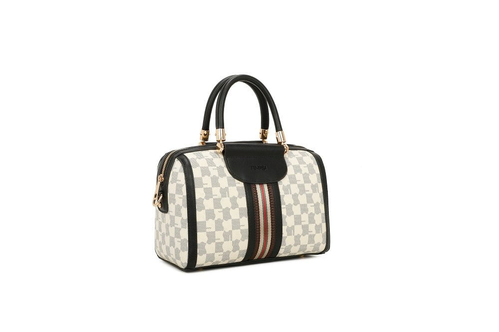 TEMPKA Handbag TM-9364-15BEIGE/BLACK