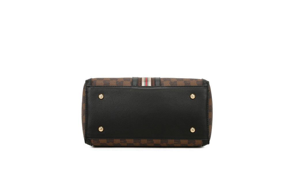 Handbag TEMPKA TM-9364-15BROWN/BLACK