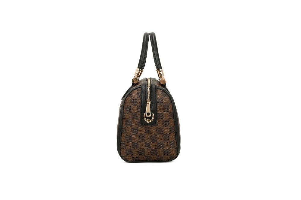 Handbag TEMPKA TM-9364-15BROWN/BLACK