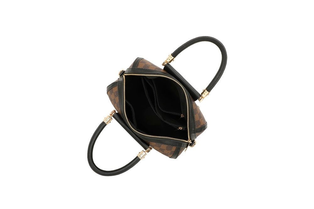 Handbag TEMPKA TM-9364-15BROWN/BLACK