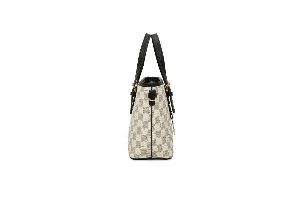 TEMPKA Handbag TM-9426-4BEIGE/BLACK