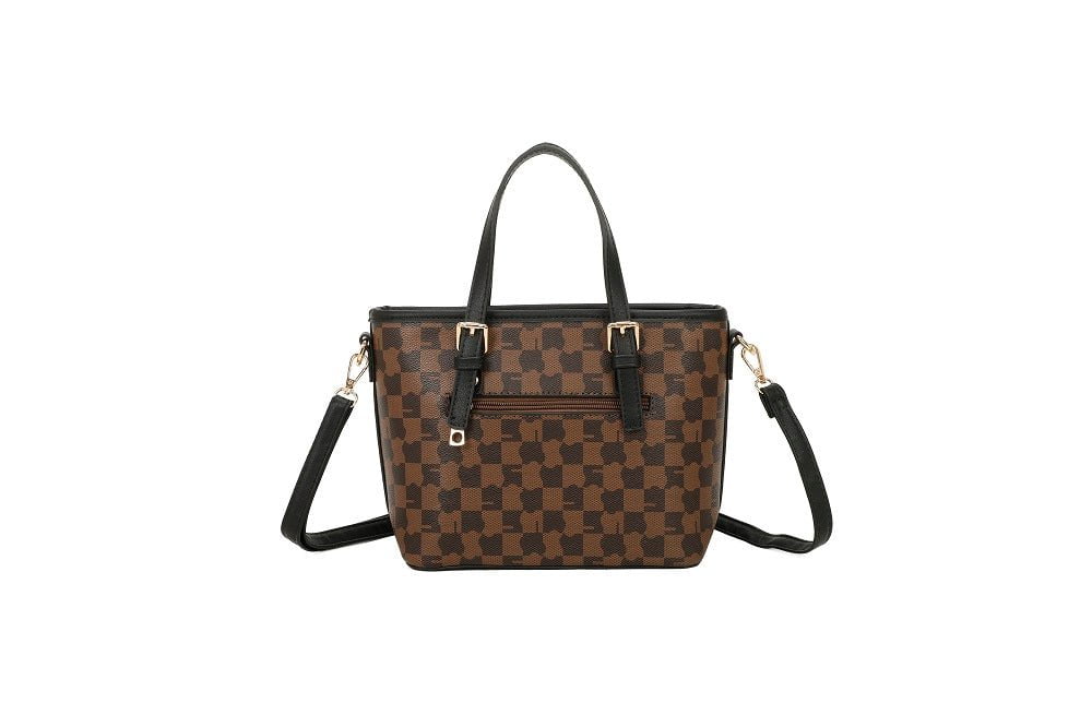 Handbag TEMPKA TM-9426-4BROWN/BLACK