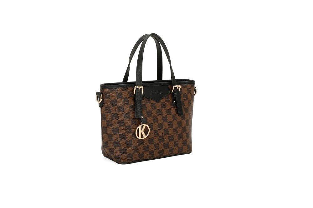 Handbag TEMPKA TM-9426-4BROWN/BLACK