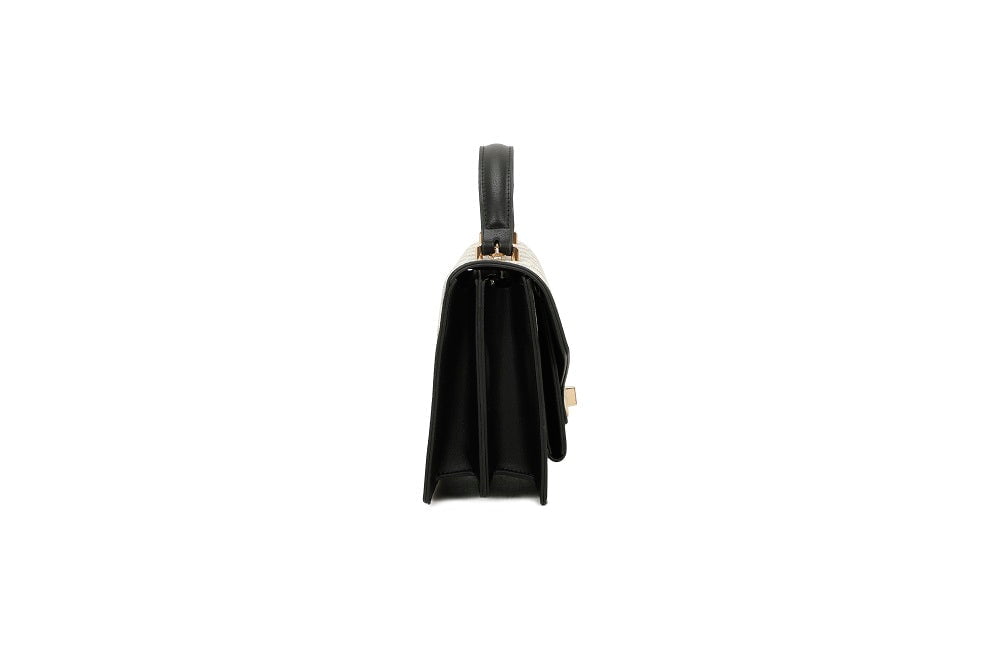 TEMPKA TR-1537-1BEIGE/BLACK Handbag