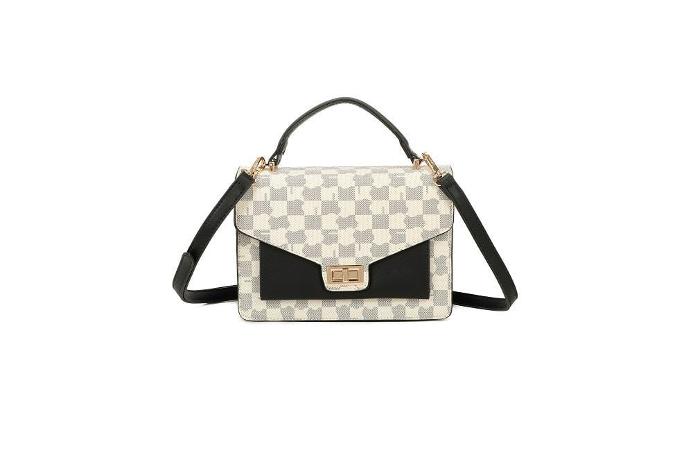 TEMPKA TR-1537-1BEIGE/BLACK Handbag