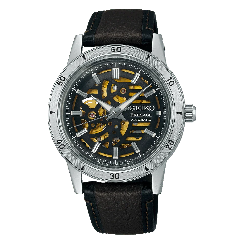 SEIKO Men's Presage Style 60's Automatic Watch SSA461J1