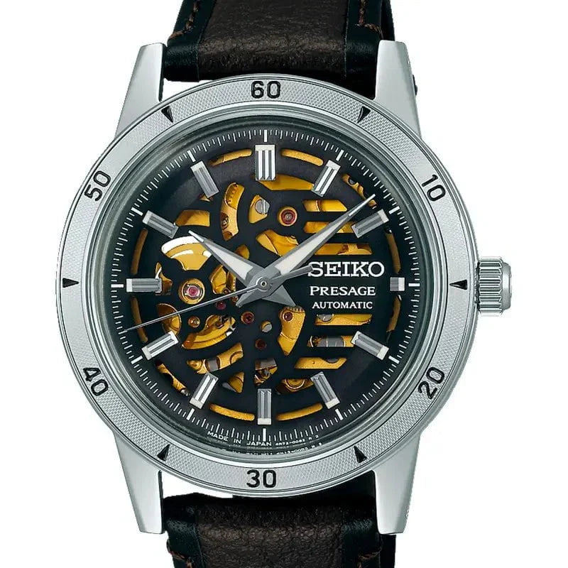 SEIKO Men's Presage Style 60's Automatic Watch SSA461J1