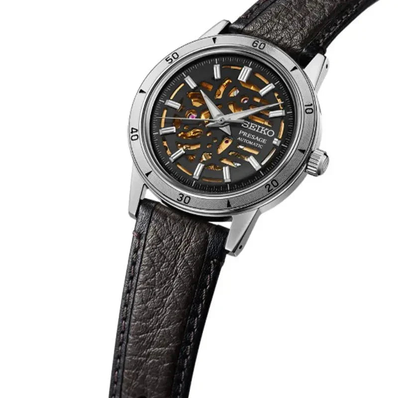SEIKO Men's Presage Style 60's Automatic Watch SSA461J1